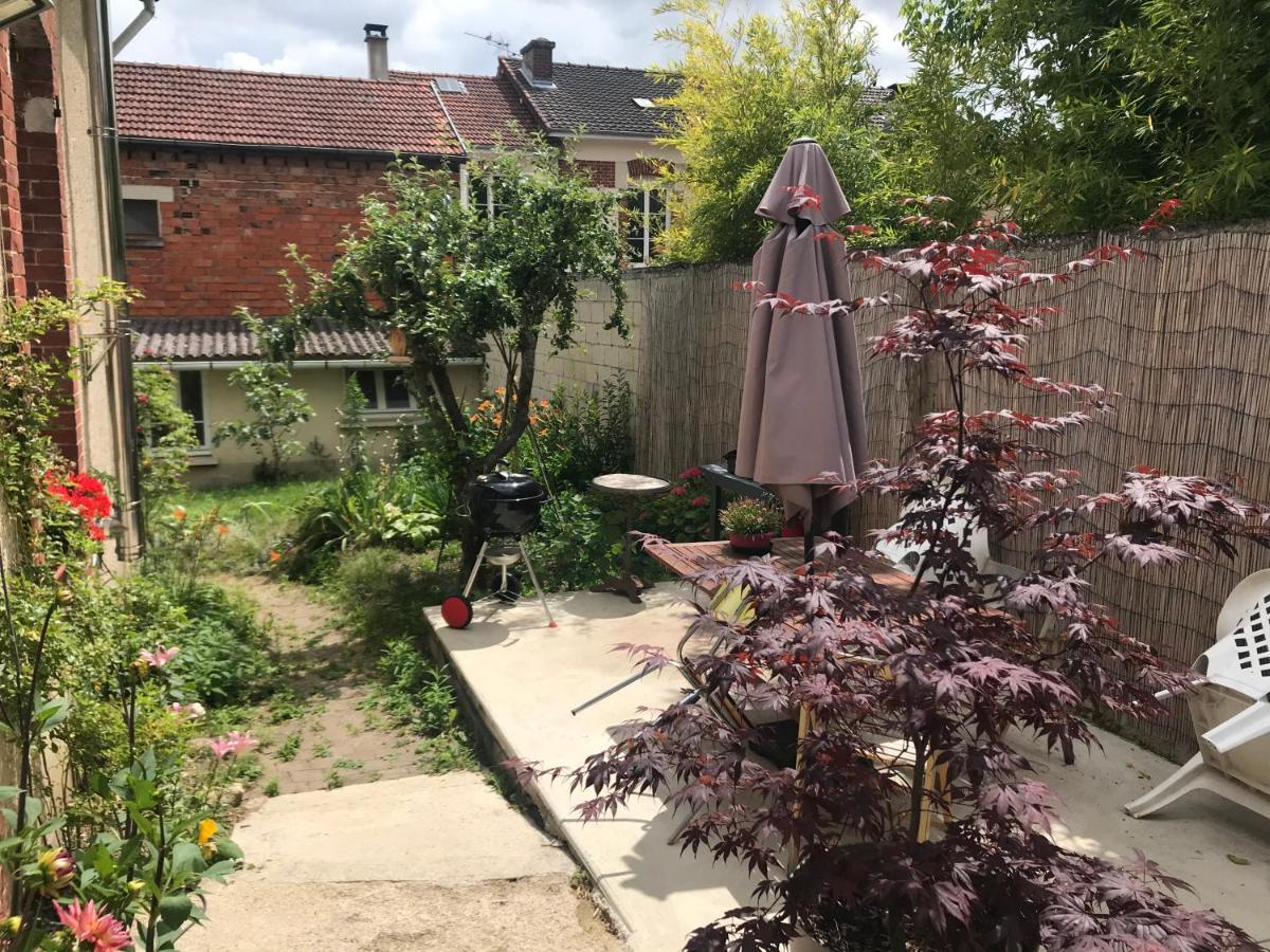 Villa Maisonnette Du Coteau Ouest - Jardin Et Terrasse - Épernay Exterior foto