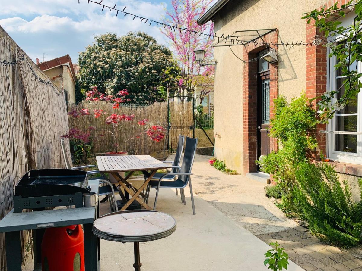 Villa Maisonnette Du Coteau Ouest - Jardin Et Terrasse - Épernay Exterior foto